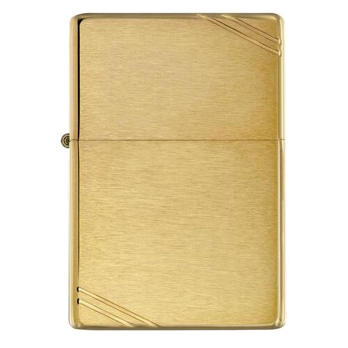  Zippo Vintage   Slashes Brushed Brass 1 . 1 . 57    -     , -,   