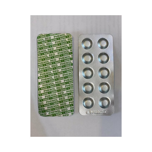 ������ ������ WaterID �������� ������� Phenol Red, ��� ��������� ������ pH ���� �������� (������� 10 ����.) ����