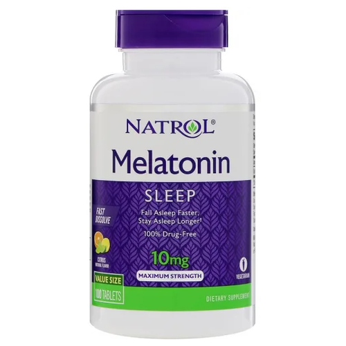  Melatonin Fast Dissolve ., 10 , 100 .,    -     , -,   