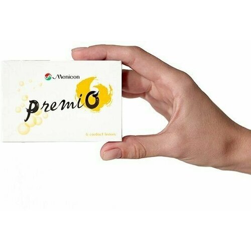 ������ ������ ���������� ����� Menicon PremiO, 6 ��., R 8,6, D -5,75, ����������, 1 ��. ����