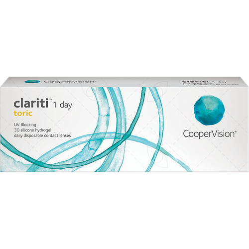     CooperVision Clariti 1 day toric., 30 ., R 8,6, D -4,CYL:-0,75,A:60, ADD: +1.00 D, , 1 . 