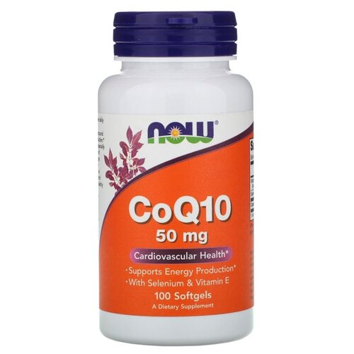   NOW CoQ10 with Selenium and Vitamin E, 100 , 100 , 50 , 100 .   -     , -,   