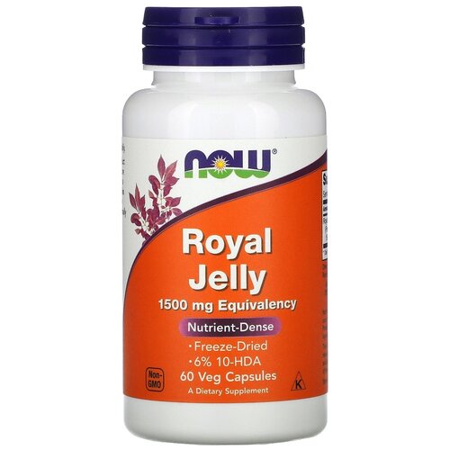   NOW Royal Jelly 1500  Equivalency, 60 .   -     , -,   