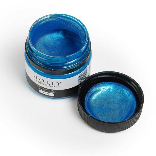  Holly Professional     /   ,    Color Gel Blue   -     , -,   