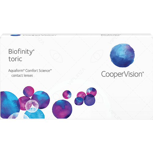������ ������ ���������� ����� CooperVision Biofinity Toric., 3 ��., R 8,7, D +2,5,�CYL:�-1,75,�A�:�70, ����������, 1 ��. ����