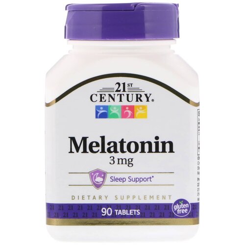   21st Century Melatonin, 180 , 3 , 90 .   -     , -,   