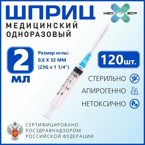   Med elp 2    23 G (0.6*32 ) 120  3-      -     , -,   