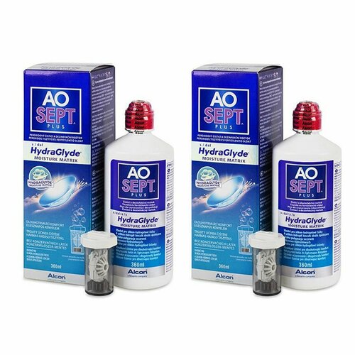 ������ ������ Alcon AOSEPT Plus HydraGlyde (������) 360 �� - 2 ��. ����