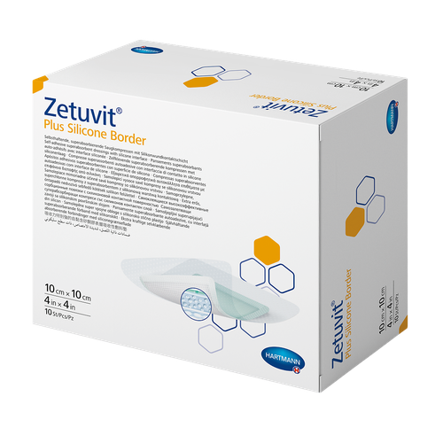      /Zetuvit Plus Silicone Border    10  10  10    -     , -,   