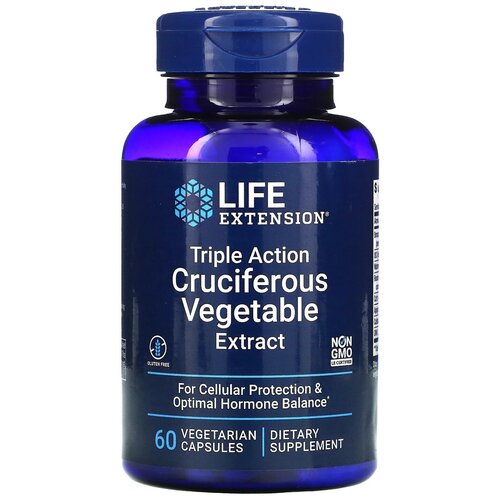  Life Extension Triple Action Cruciferous Vegetable Extract (    ) 60 .    -     , -,   