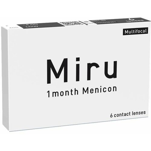    Menicon Miru 1month Multifocal, 6 ., R 8,6, D -5,75, ADD:    -     , -,   