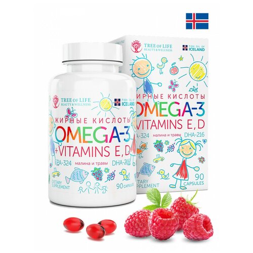 ������ ������ Omega 3 Kids 90 ������ (Tree of Life) ����