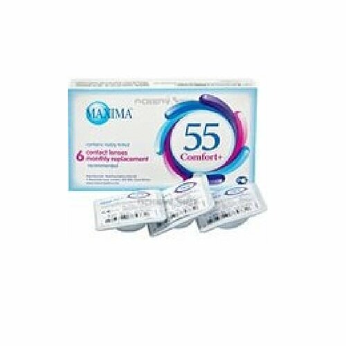 ������ ������ ���������� ����� Maxima 55 Comfort Plus, 6 ��., R 8,6, D +8, 1 ��. ����