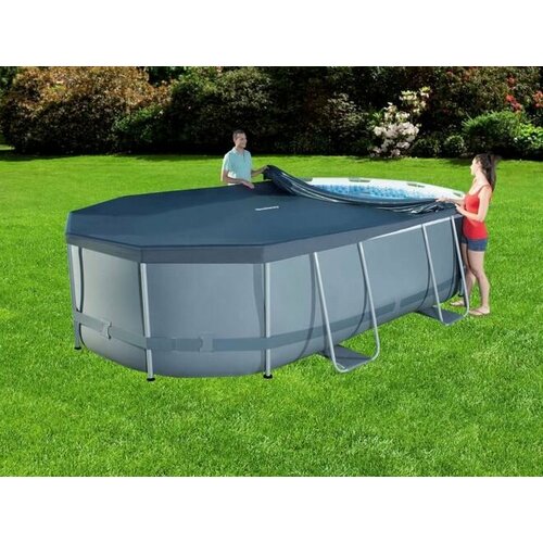      Power Steel Oval Pools 427250100  Bestway 58425   -     , -,   