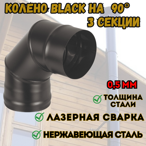    BLACK (AISI 430/0,8) 90* 3- . (115) 