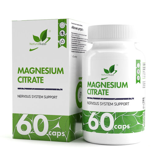 ������ ������ Magnesium Citrate, ����., 100 �, 60 ��. ����