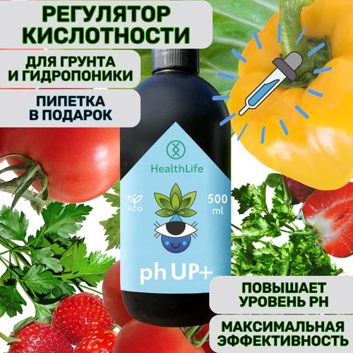      HealthLife pH UP +    500        -     , -,   