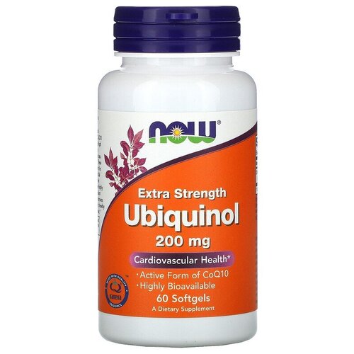   NOW Ubiquinol, 90 , 200 , 60 .   -     , -,   