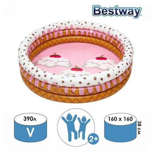    Sundae Funday 160 x 160  38  51144 Bestway   -     , -,   