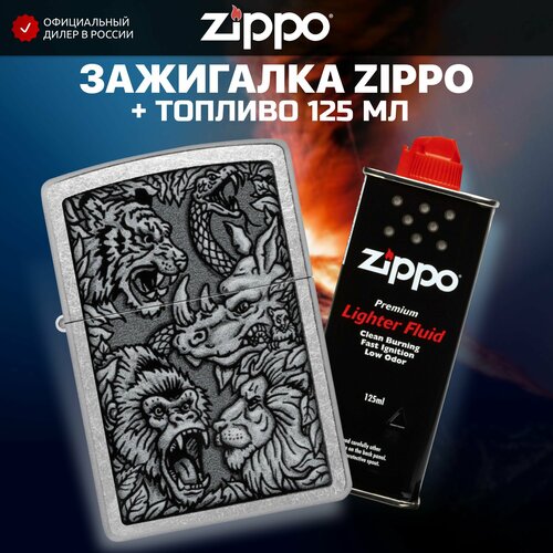    ZIPPO 48567 Jungle +     125    -     , -,   