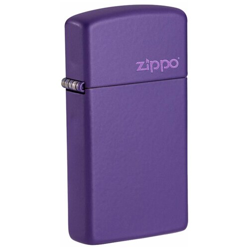     ZIPPO Slim 1637ZL ZIPPO Logo   Purple Matte   -     , -,   