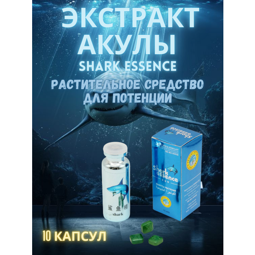 ������ ������ �������� ����� Shark Essence �������� ��� �������� � ������� � ������ (������), 10 �������� ����