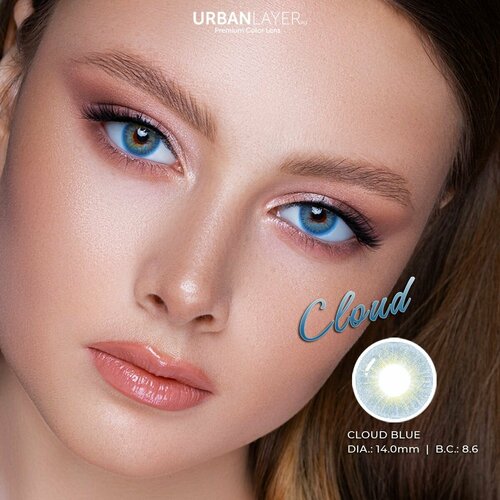    URBAN LAYER ru Cloud, 2 ., R 8,6, D -4,5, blue, 1 .   -     , -,   