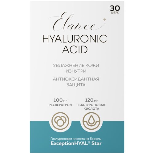 ������ ������ Elance Hyaluronic acid ����., 520 ��, 158 �, 30 ��. ����