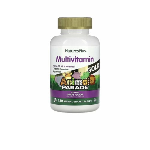      NATURESPLUS Multivitamin Animal Parade Gold 120  ()   -     , -,   