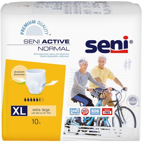   -     Seni ACTIVE NORMAL extra large ( 120-160 ), 10 .   -     , -,   