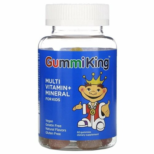 ������ ������ GummiKing Multi Vitamin + Mineral for Kids 60 ���. ������ (GummiKing) ����