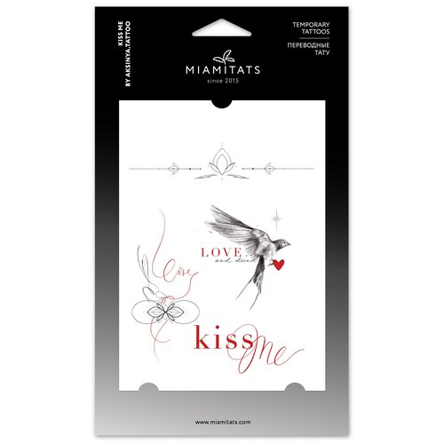������ ������ MIAMITATS ���������� ���� Kiss me by Aksinya.Tattoo (middle) ����