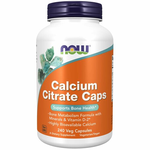 ������ ������ NOW Calcium citrate, ������ �������, 240 ������ ����