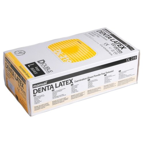    Manual Denta Latex DL219, 50 , : L, :    -     , -,   