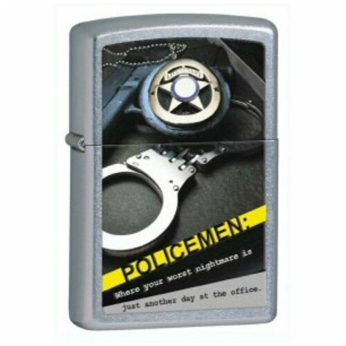   Zippo Police Badge Handcuff   -     , -,   