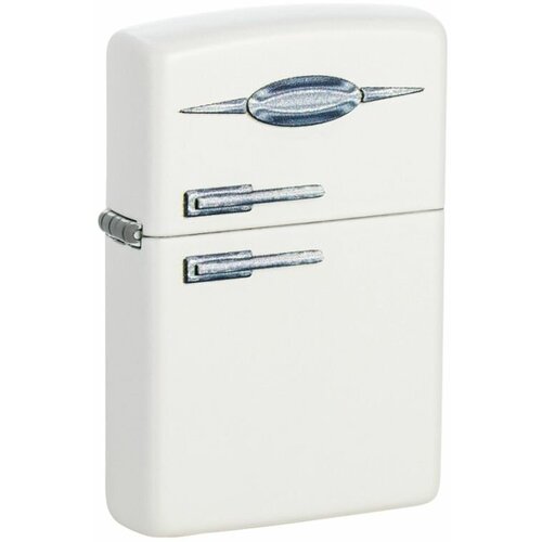    Zippo Retro Fridge Design   White Matte 49636 