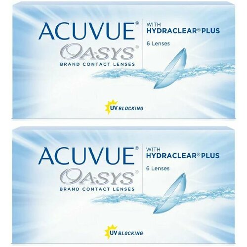 ������ ������ ���������� ����� ACUVUE OASYS with Hydraclear Plus, 6 ��., R 8,8, D -11,5, 2 ��. ����