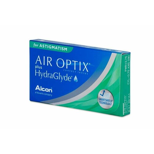 ������ ������ ���������� ����� �� ����� Alcon Air optix Plus HydraGlyde for Astigmatism., 3 ��., R 8,7, D -5,�CYL:�-2,25,�A�:�20 ����