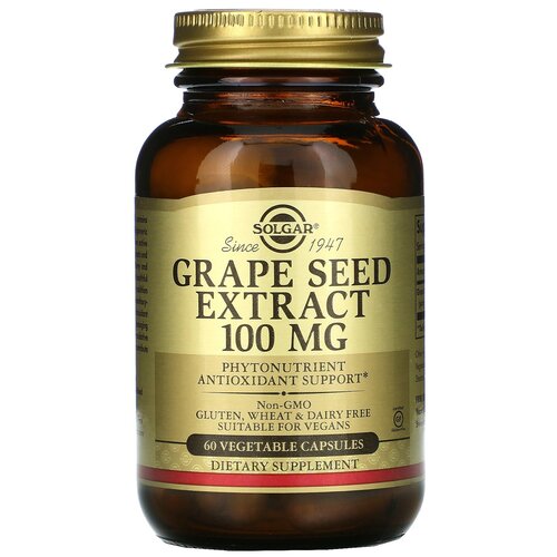 ������ ������ Solgar Grape Seed Extract ����., 100 ��, 270 �, 60 ��. ����