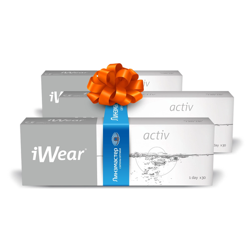 ������ ������ ���������� ����� iWear Activ, 90 ��., R 8,6, D -2,25 ����