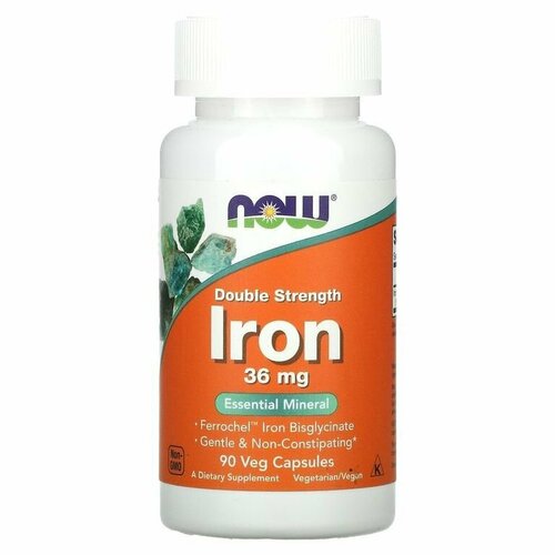 ������ ������ ������ ������������ 36 ��, Now Iron Ferrochel(R) 36 mg, 90 ������. ��� ����