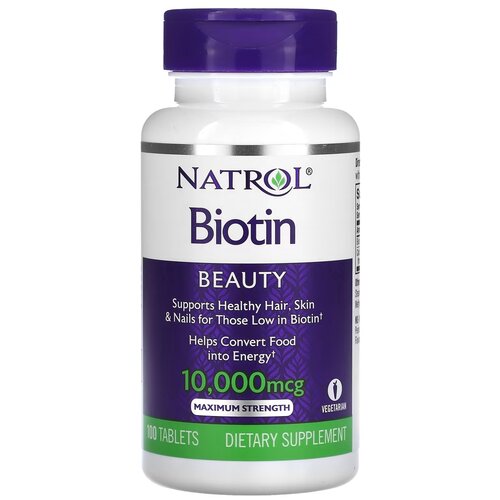   Natrol Biotin 10000 , 80 , 10000 , 100 .   -     , -,   