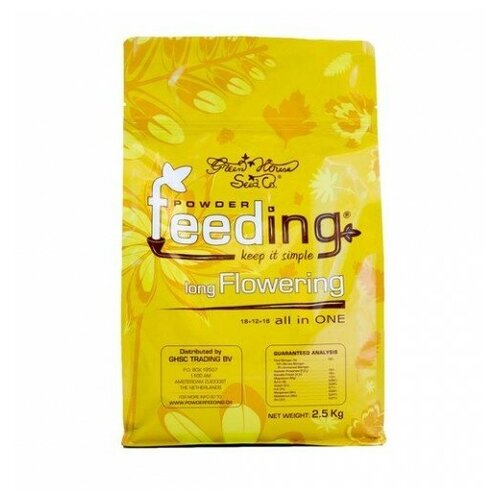   Green House Feeding Feeding Long Flowering, 2.5 , 2.5 , 1 .   -     , -,   