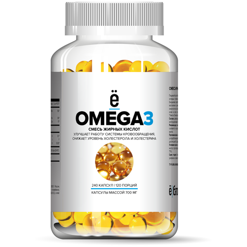������ ������ ������ Omega 3 ����., 500 ��, 240 ��. ����