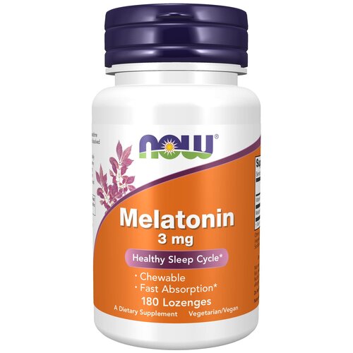 ������ ������ �������� NOW Melatonin ���. 3 ��, 90 �, 3 ��, 180 ��. ����