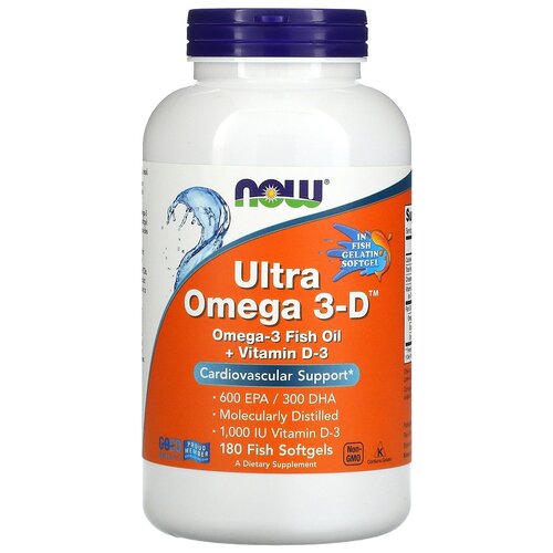   NOW Ultra Omega 3-D 600/300, 480 , 1200 , 180 .   -     , -,   