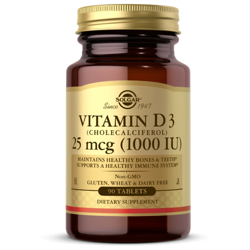  Vitamin D3 (Cholecalciferol), 1000 ME, 90 .   -     , -,   