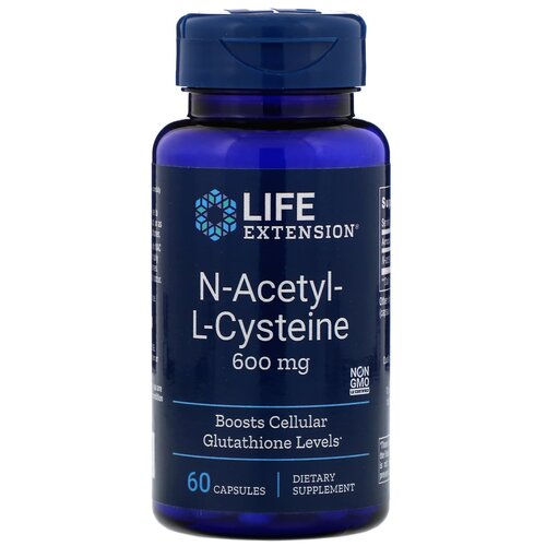   Life Extension N-Acetyl-L-Cysteine, 80 , 600 , 60 .   -     , -,   