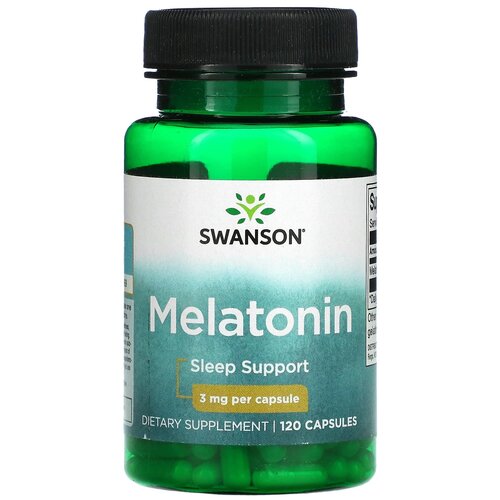 ������ ������ ������� SWANSON Melatonin, 100 �, 3 ��, 120 ��. ����