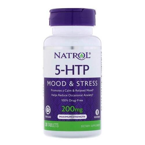   Natrol 5-HTP Time Release, 200 , 30 .   -     , -,   